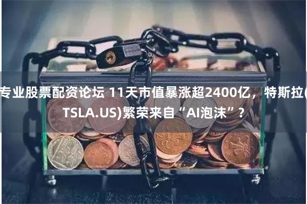 专业股票配资论坛 11天市值暴涨超2400亿，特斯拉(TSLA.US)繁荣来自“AI泡沫”？
